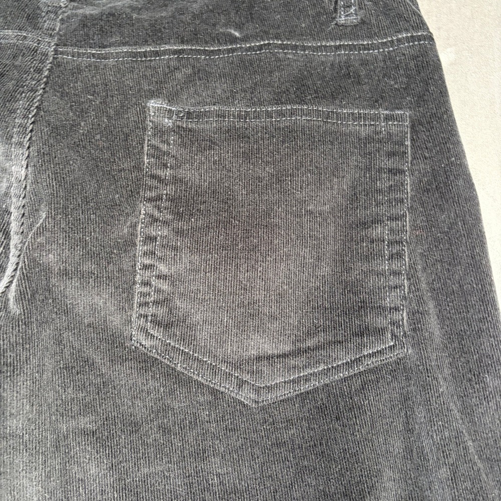 Vtg Y2K The Limited Corduroy Pants Women 6 Drew Fit Black Stretch Bootcut Preppy - Picture 7 of 13